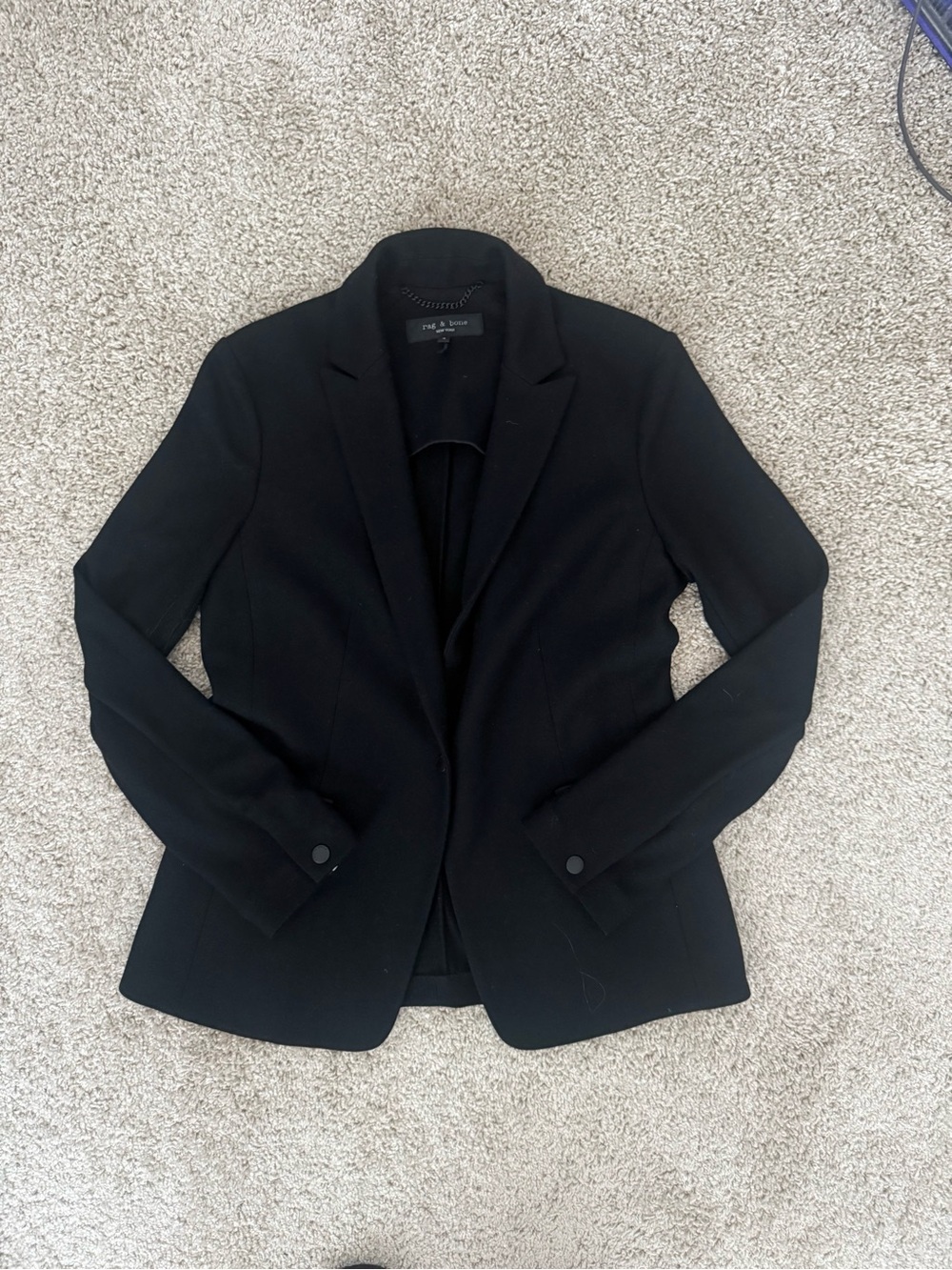 rag & bone Black Tailored Blazer